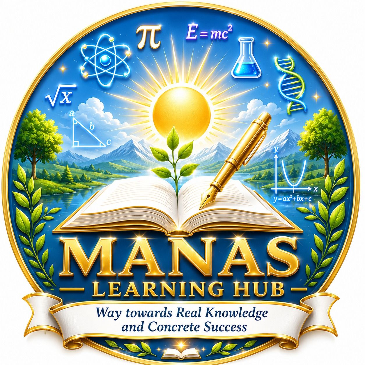 MANAS Learning Hub Crest